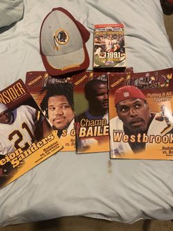 Redskins Items And Magazines