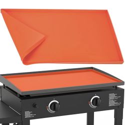 Heyyumi 28Inches Griddle Mat Cover for Blackstone,Grill Mat-Heavy Duty Food Grade Silicone Mat - All Season Cooking Surface Protective Cover (Not fit 