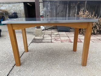 Custom Bakers’ Bench Worktable, Bakery Prep Table