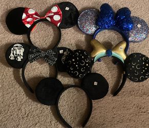 Disney Mickey Ears Star Wars Jasmine Minnie Mickey