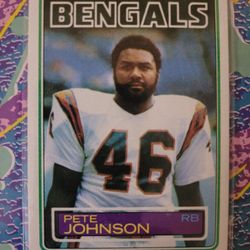 83 Topps Pete Johnson!