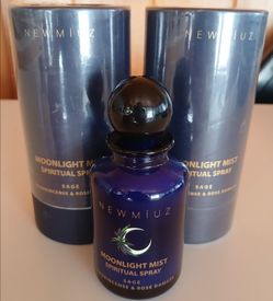 NEWMiUZ Moonlight Mist Spiritual Spray Sage Frankincense Rose 100ml
