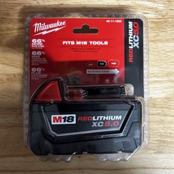 New Sealed Milwaukee M18 5.0 Battery