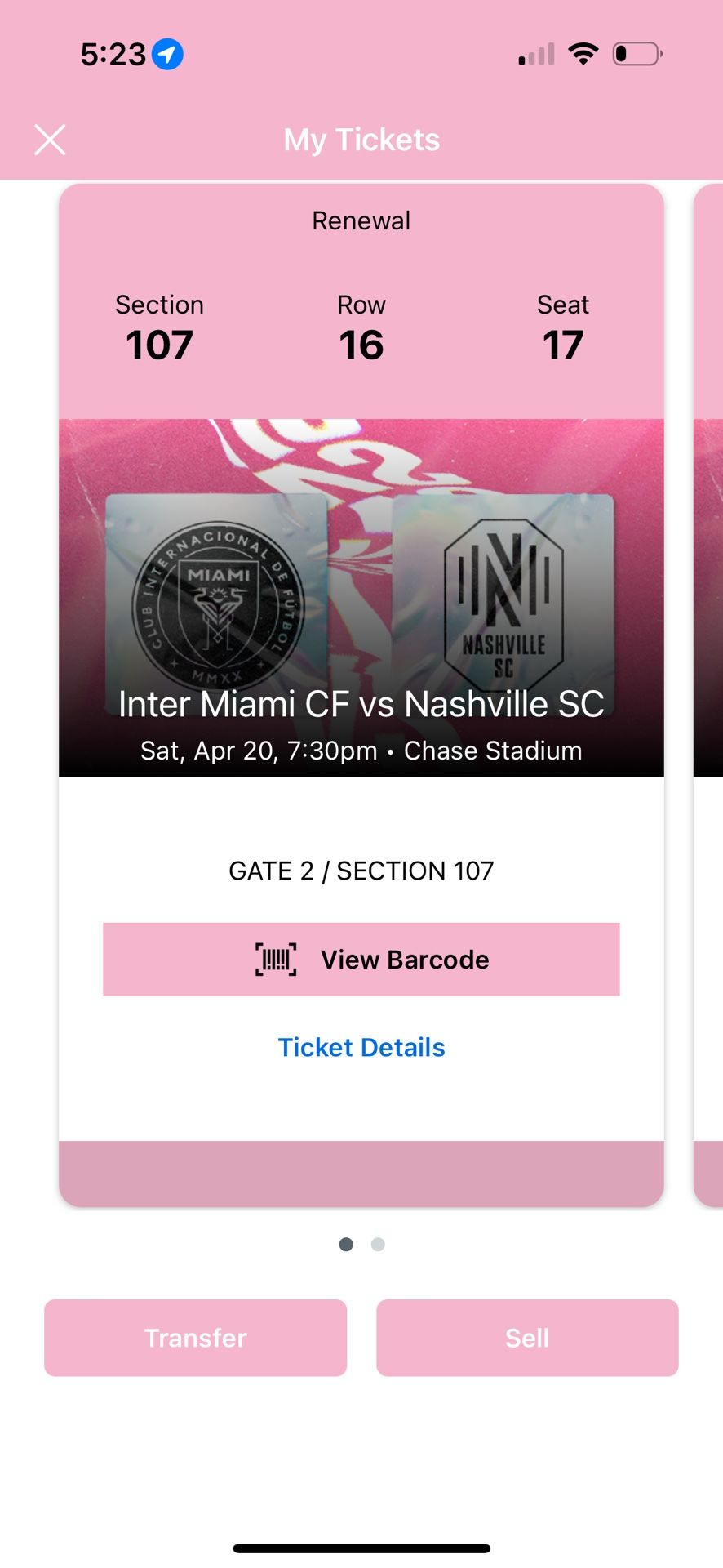 Inter Miami Vs Nashville 4/20