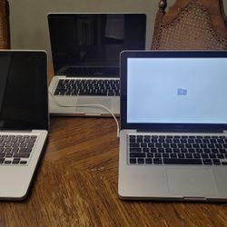 Lot of 3 A1278 Macbook Pro