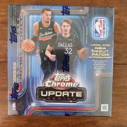 2025-26 Topps Chrome Update Basketball Mega Box
