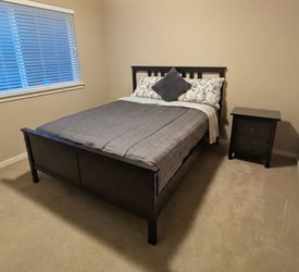 IKEA Queen Hemnes Bed Frame