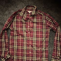 Vintage Burberry Button Down!!!
