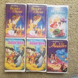 Black Diamond Disney VHSs