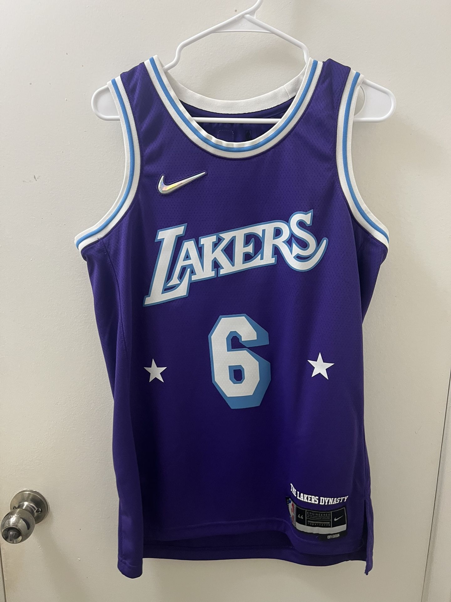 Nike Lakers LeBron James City Edition Jersey Size M