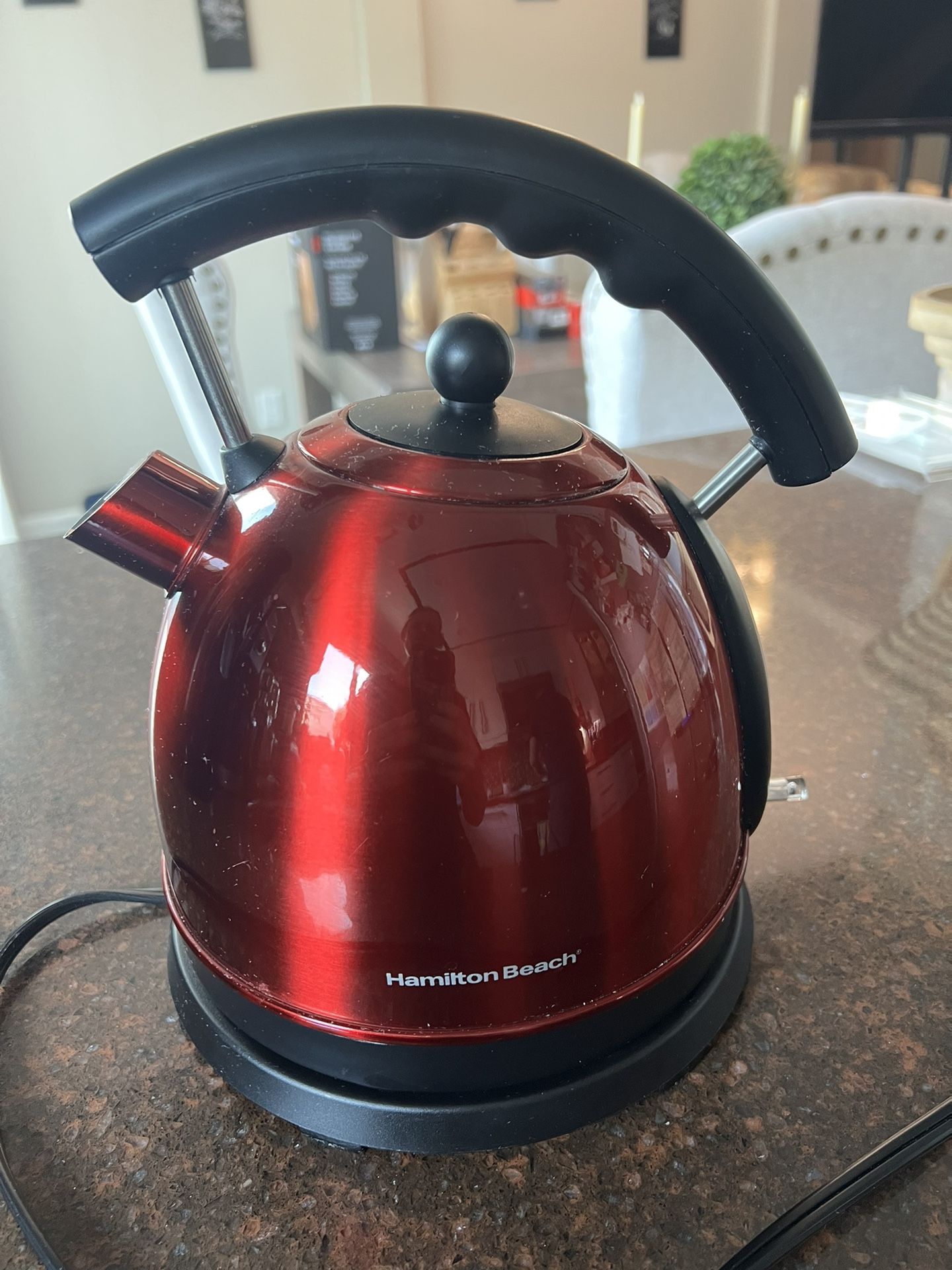 Red Tea Kettle 