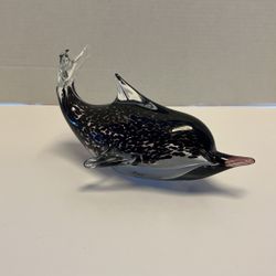 HQT Glass Dolphin 