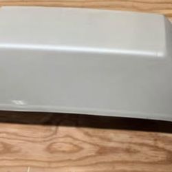 2007-2014 Tahoe, Suburban, Yukon & Escalade Hitch Cover white diamond, pearl color 