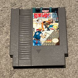 Renegade (Nintendo Entertainment System, NES) Cartridge Only Tested