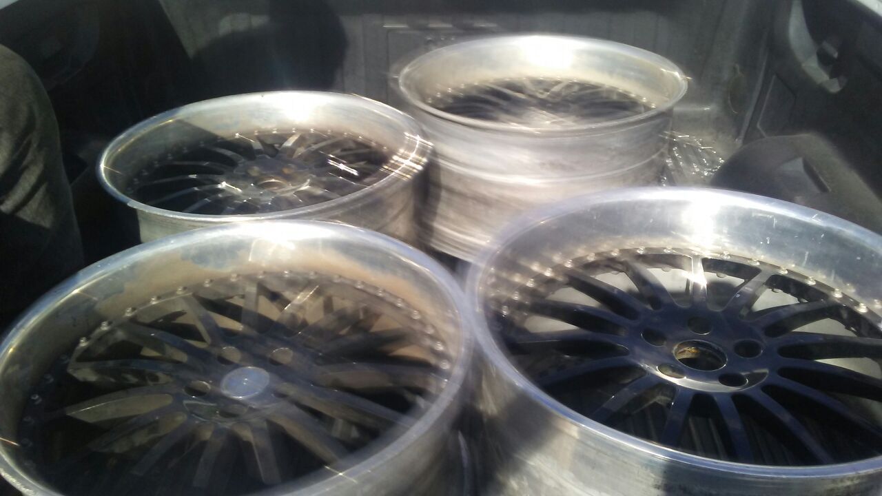 USED 5X120 OR 5X4.75 RIMS 22 INCH STAGGERED