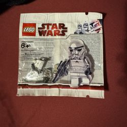 Lego Chrome Silver StormTrooper Sealed polybag