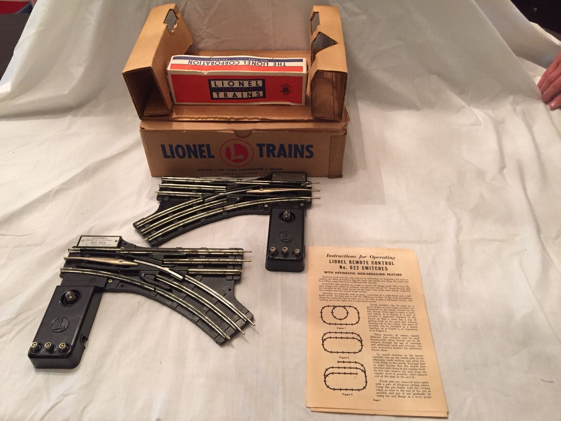 1950s Lionel UCS Remote Control Switches