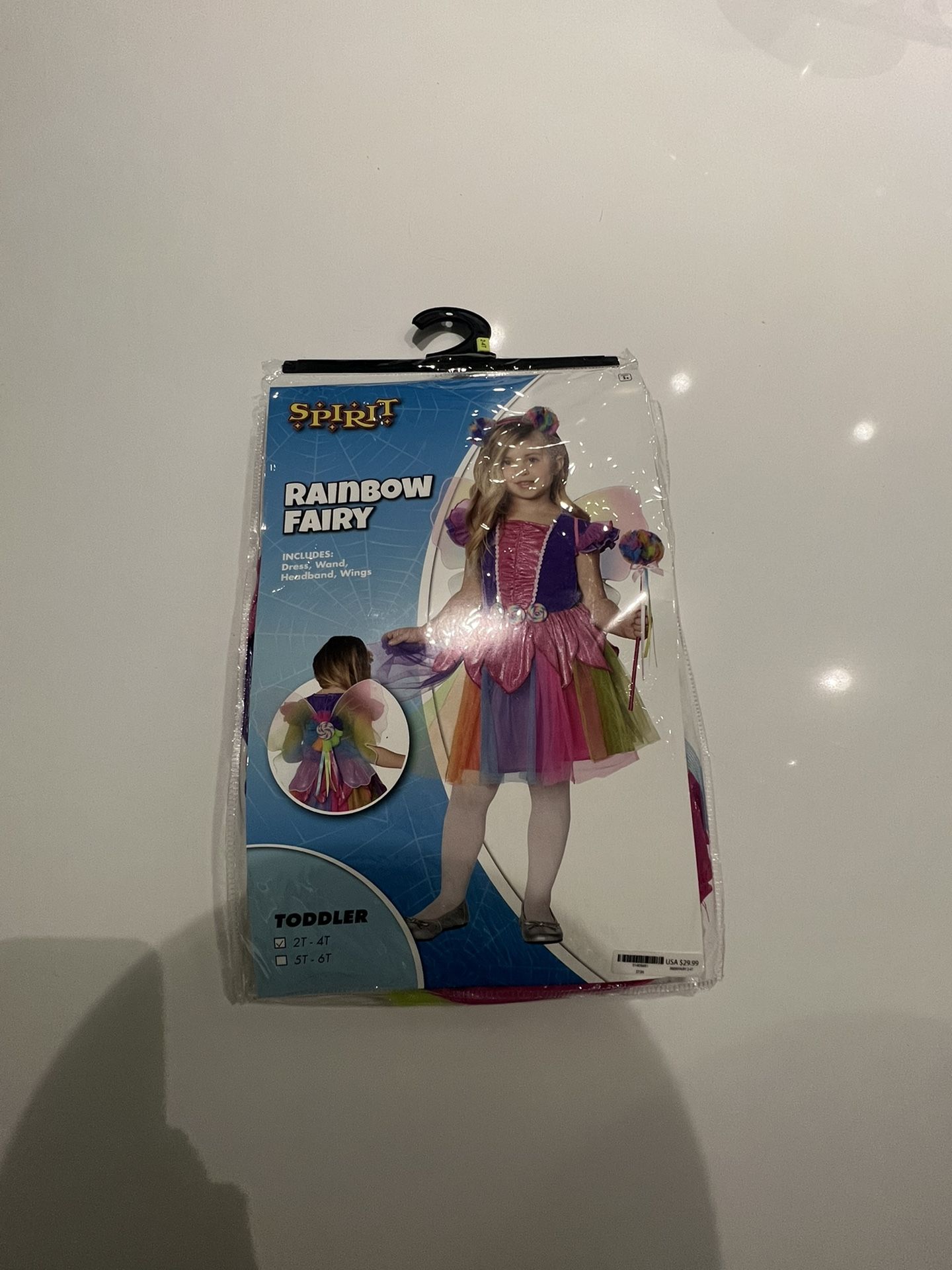 Rainbow Fairy Girls Halloween Costume ( Size 2-4) Toddler