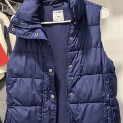 Warm Blue Vest - Old Navy
