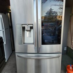 LG Refrigerator 36x69 USED Good Conditions Everything Works Well 