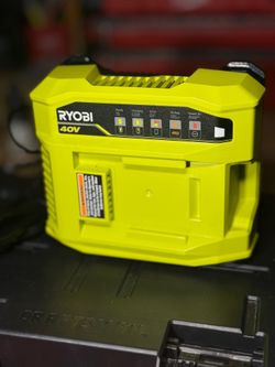 RYOBI 40V Lithium-lon Rapid Charger