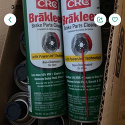 Brake Parts Cleaner 12 Bottles 