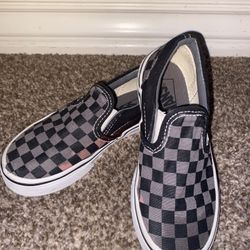 Kids Checker Board Vans Sz.12