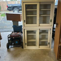 Old School Metal Cabinet 