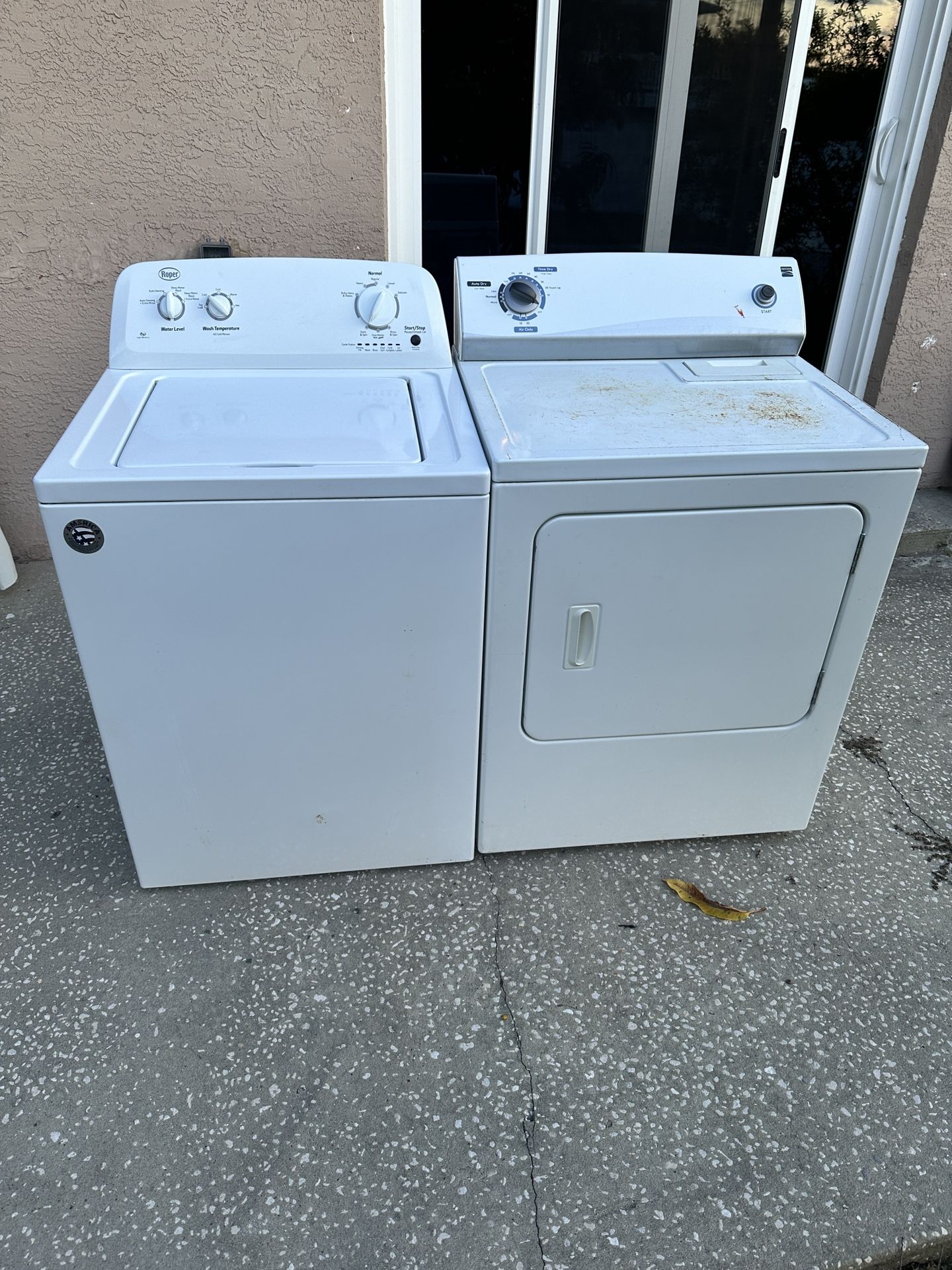 Washer & Dryer Set - Roper & Kenmore (Working) | Lavadora y Secadora en Buen Estado