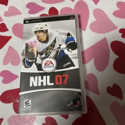 NHL 07 game - Sony PSP