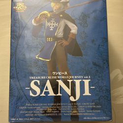 One Piece Banpresto Treasure Cruise World Journey Vol.2 SANJI Sealed Figure