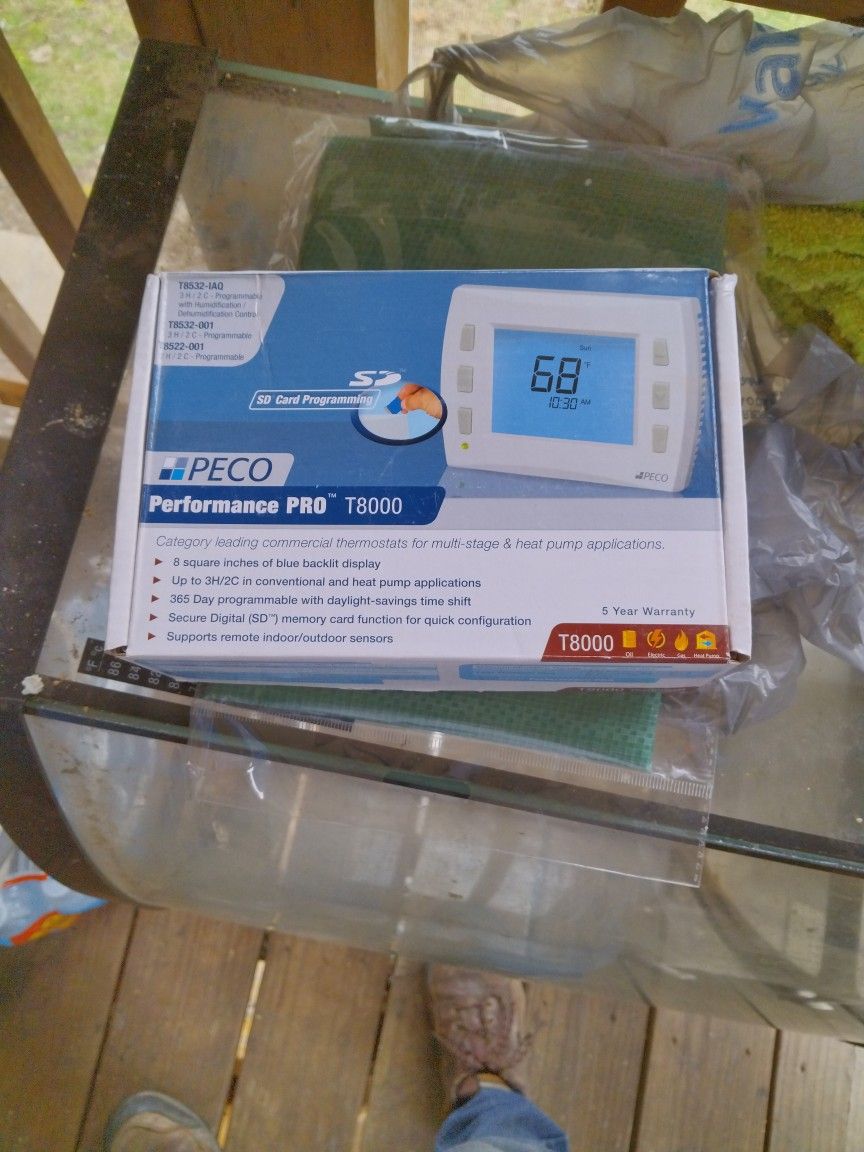 New Heat pump Thermostat