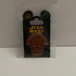 Disney Star Wars Let The Wookiee Win Trading Pin