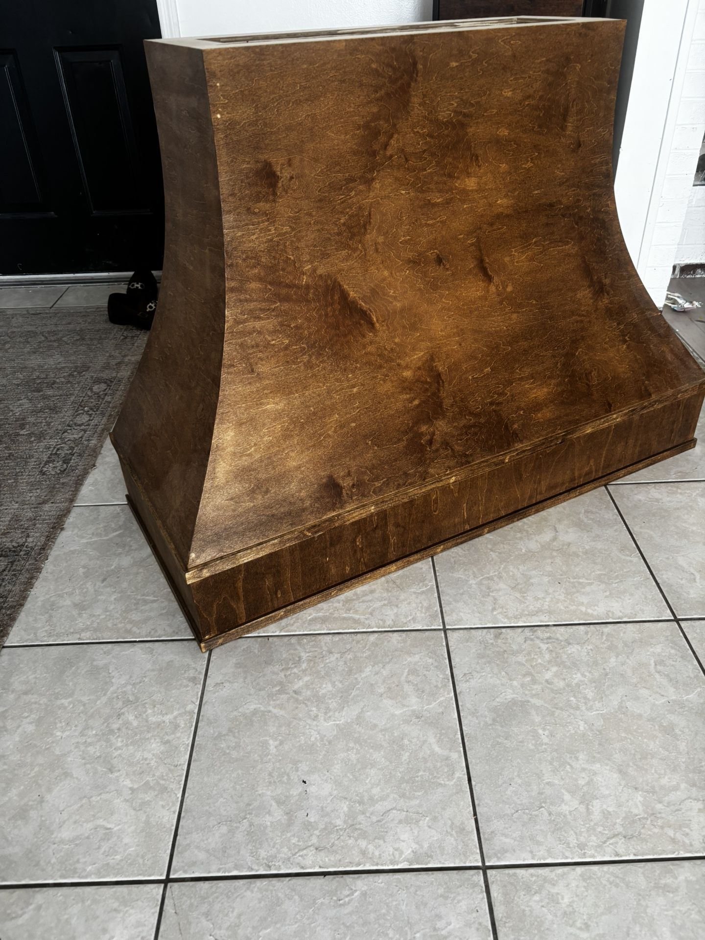 48” Solid maple Range Hood (Brand New)