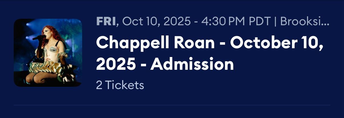 Chappell Roan Friday, Los Angeles