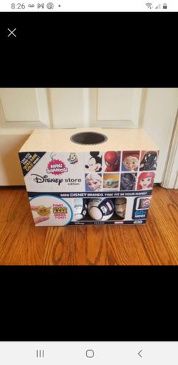 LOT OF 24 ZURU 5 SURPRISE MINI BRANDS DISNEY STORE SERIES MYSTERY CAPSULES