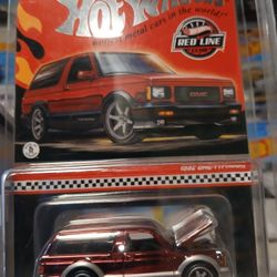 Rare Hotwheels Red Line Club Car 1992 Gmv Typhoon