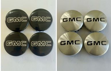 $35 Each Set 4X Brushed Wheel Hub Cap Center for Canyon, Sierra 1500, Yukon 2018+
