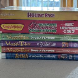 VEGGIE TALES DVDS 