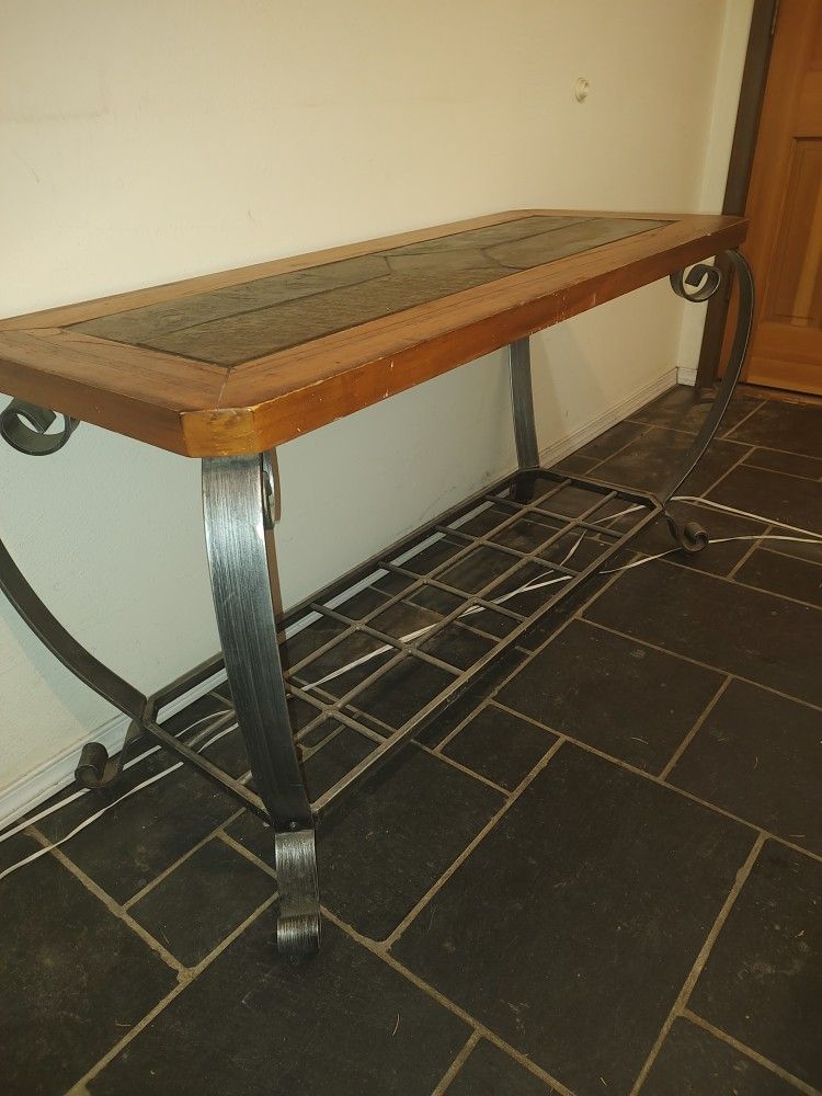 Sofa Table & 2 Matching End Tables