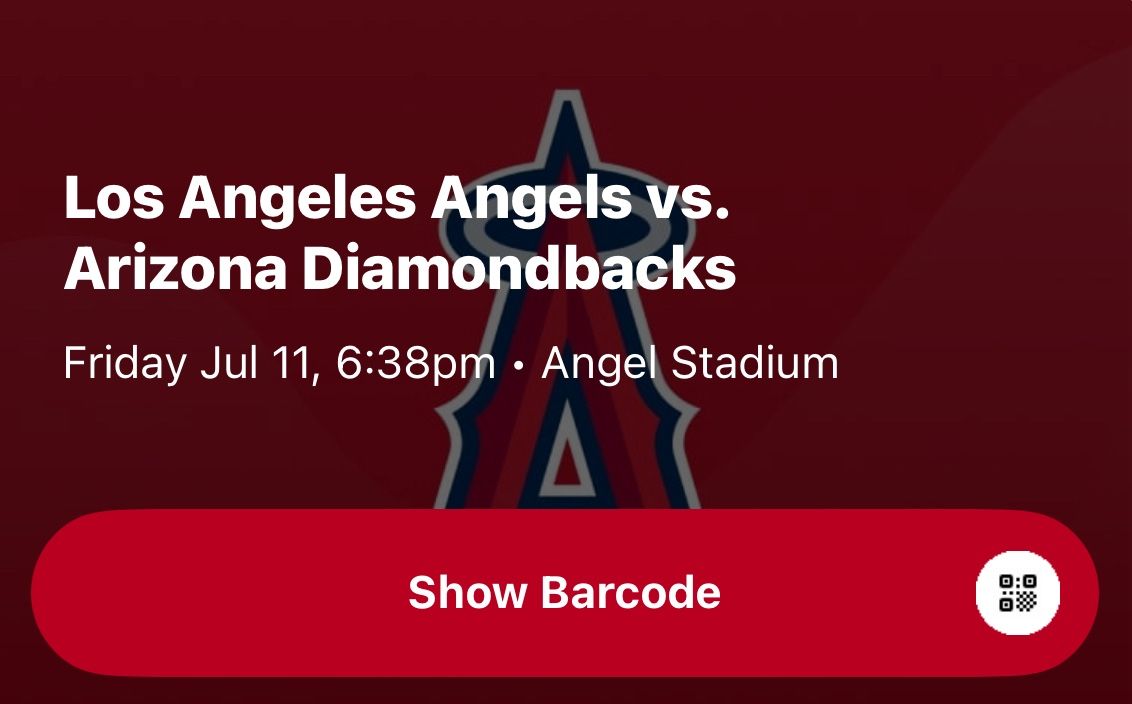 Angel Vs Dbacks Game 7/11