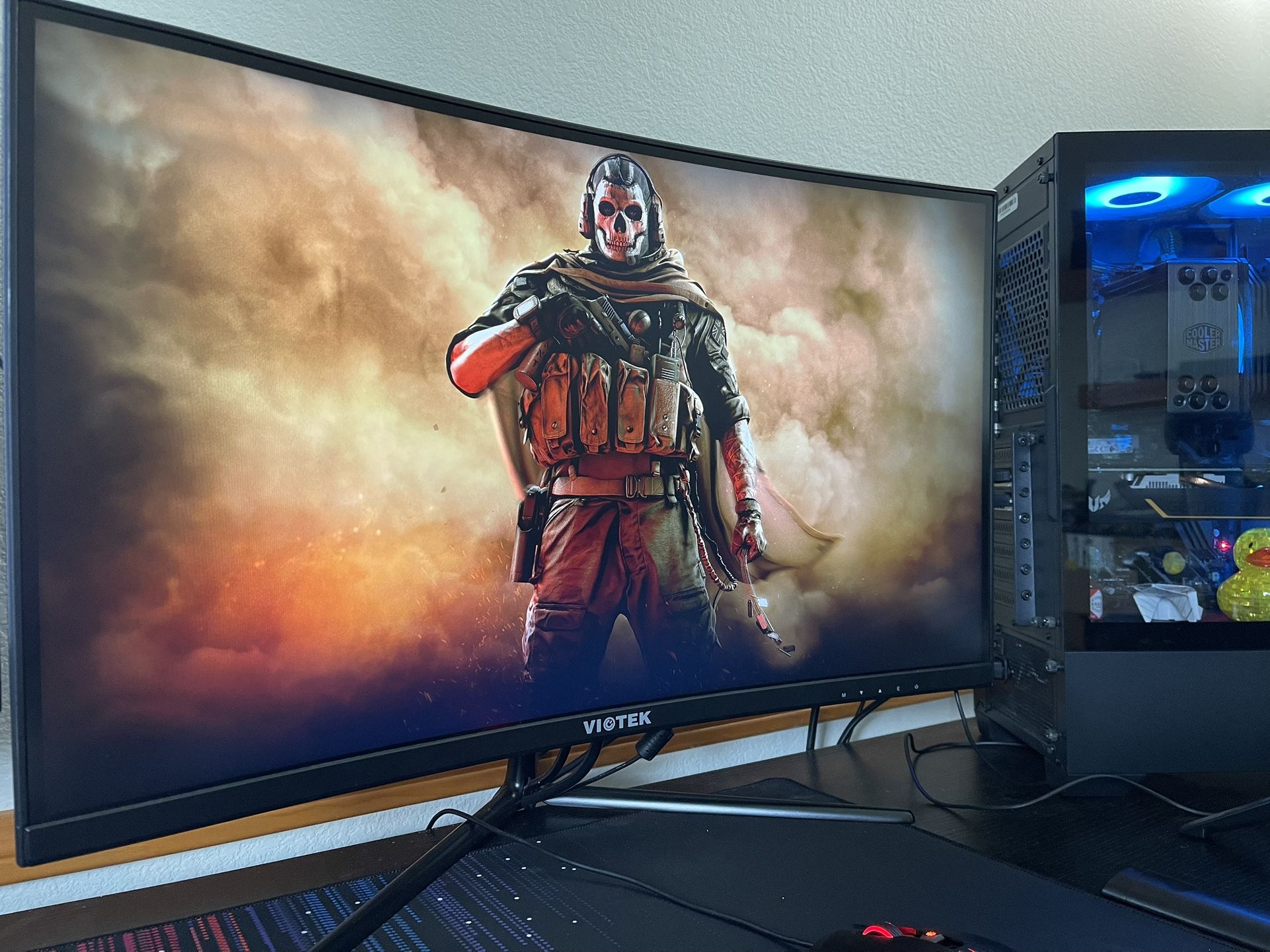 Viotek 27” Curved QHD Gaming Monitor