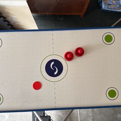Sport Squad HX40 40 inch Table Top Air Hockey Table for Kids and Adults  -
