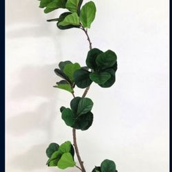 *** NEW LOW PRICE *** 6ft Faux Fiddle Leaf Fig Tree in an 11in (Tall) Green Resin Planter @ Lasting Creations