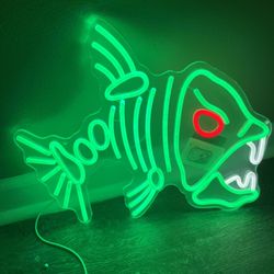 Bonefish Neon Sign
