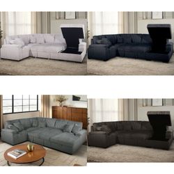 Right Facing Bed & storage 