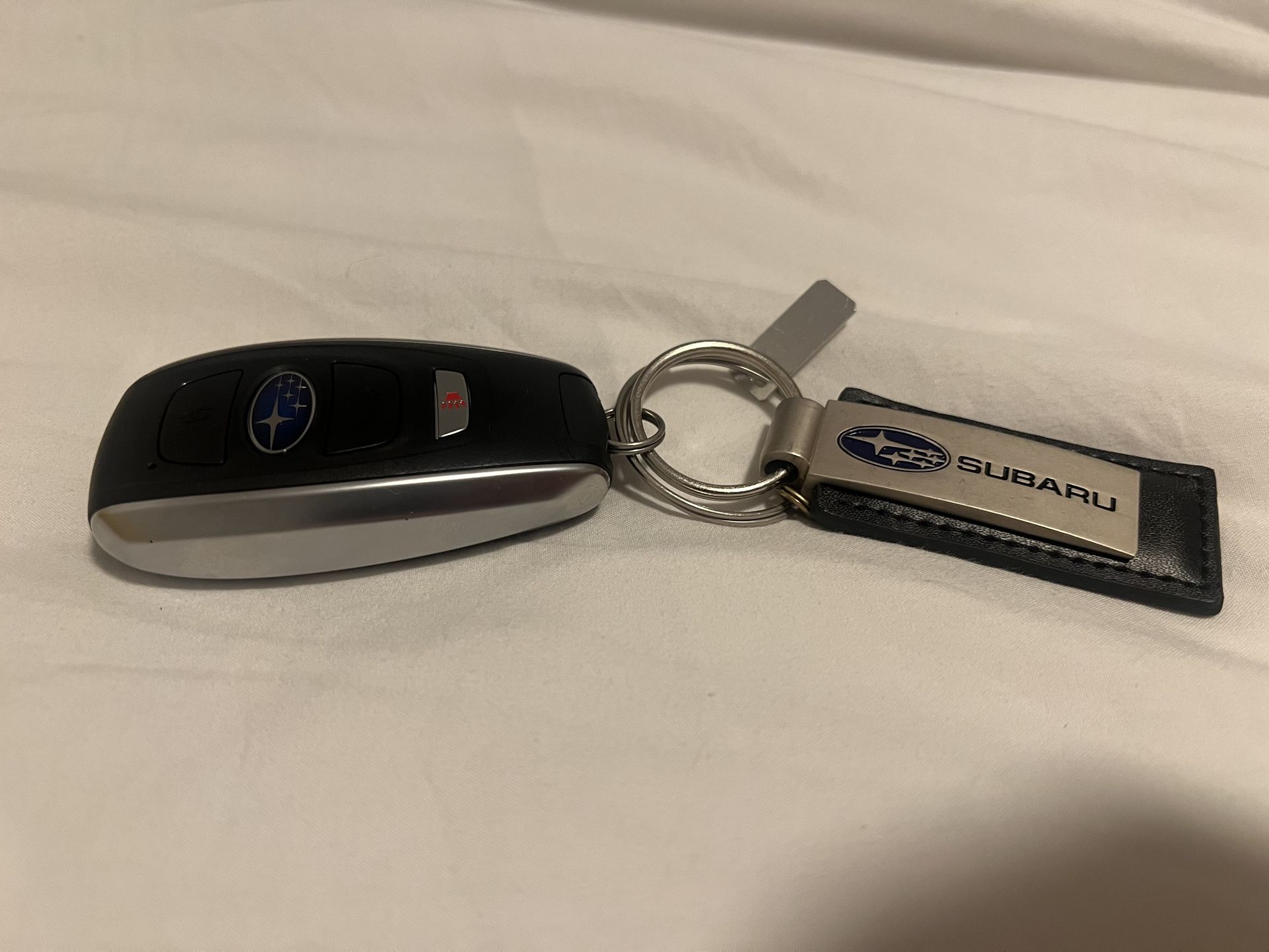 Subaru Key Fob & Key Blade: Compatible Models in the Description 
