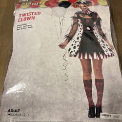 Spirit Twisted Clown Costume 