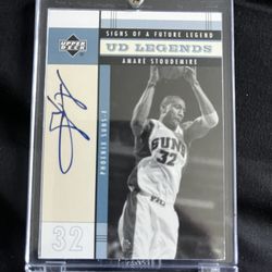 Amaury, Stoudemire Basketball Card