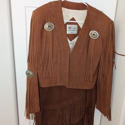 Western Jacket And Skirt
